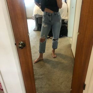 Pacsun mom-style jeans!